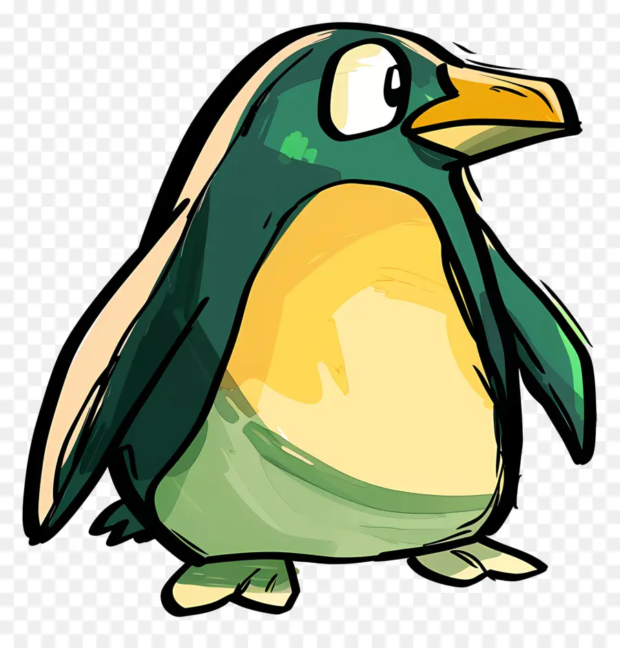 Pássaro De Desenho Animado，Pinguim PNG