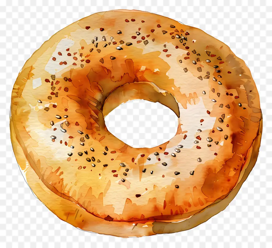 Bagel，Pão PNG