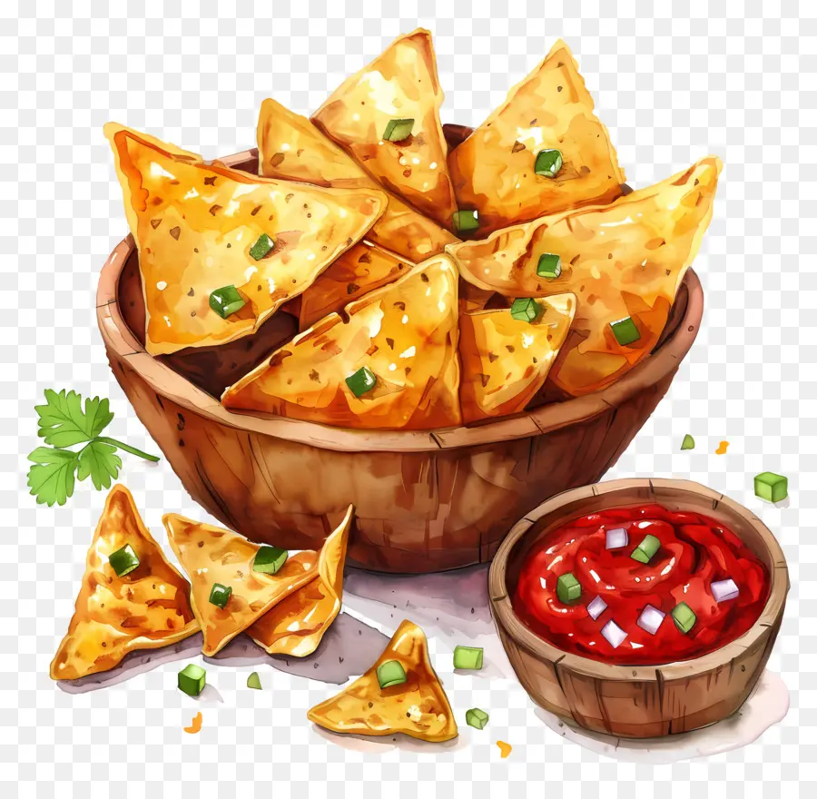 Nachos，Lanche PNG