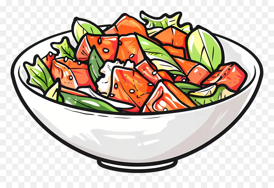 Salada Kimchi Coreana，Salada De Pimenta Vermelha PNG