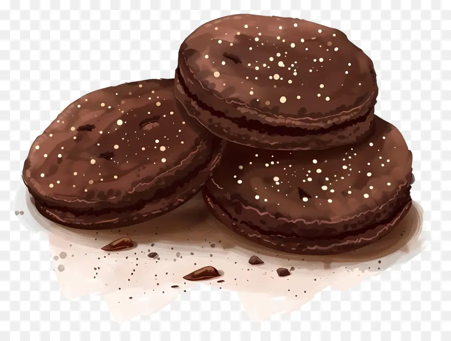 Cookies De Chocolate，Chocolate Chip Cookies PNG