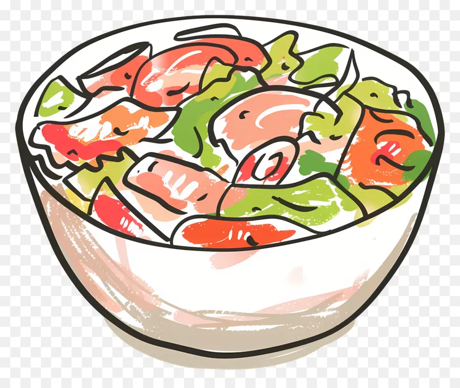 Salada，Tigela PNG