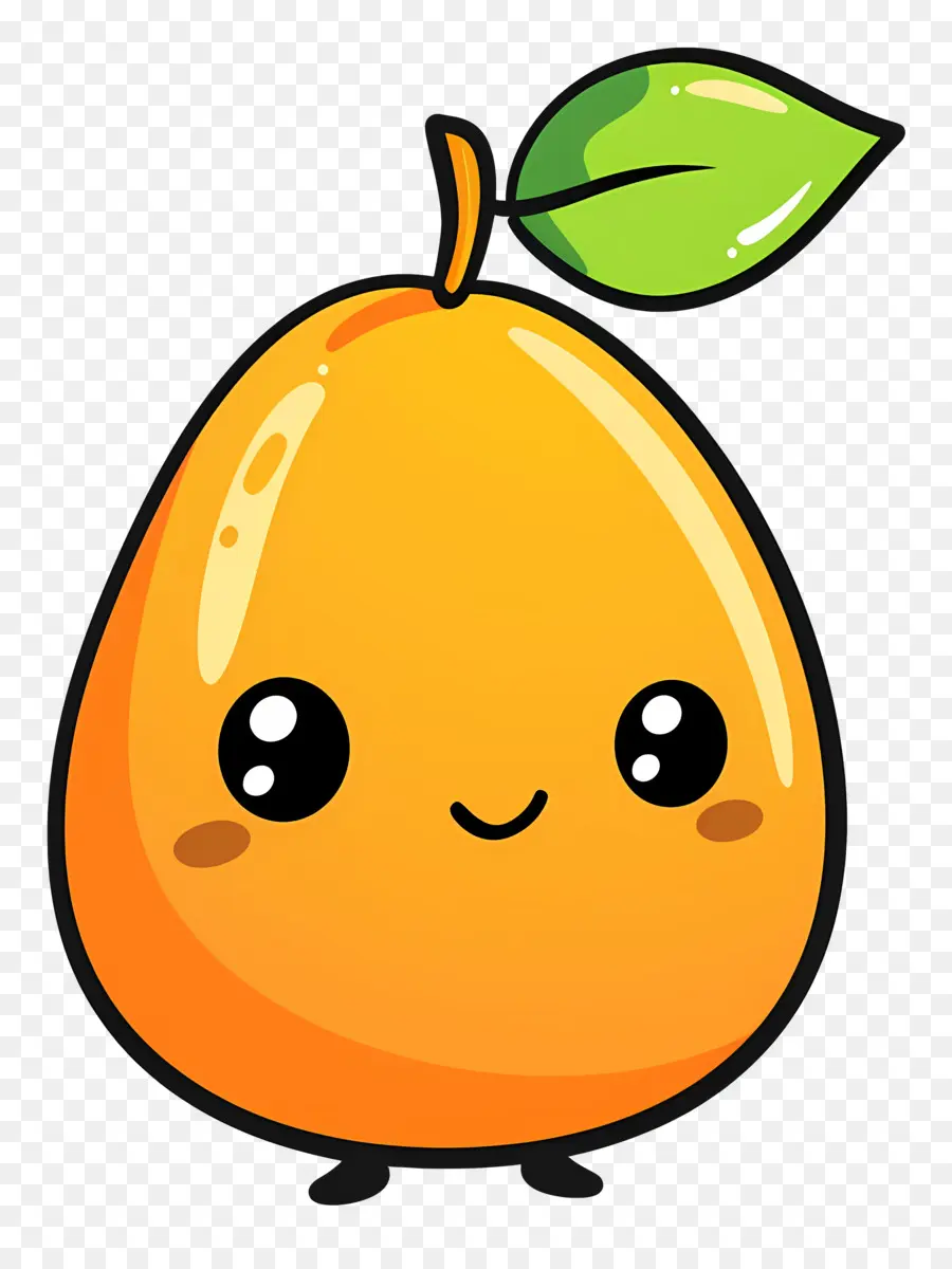 Bonito Mango，Fruto Dos Desenhos Animados PNG