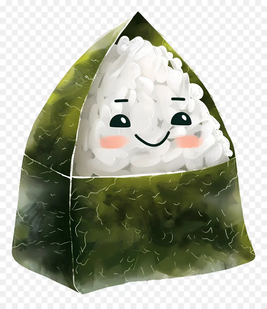 Onigiri Sorridente，Arroz PNG