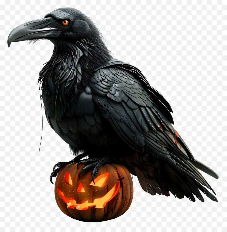 Halloween Raven，Raven PNG