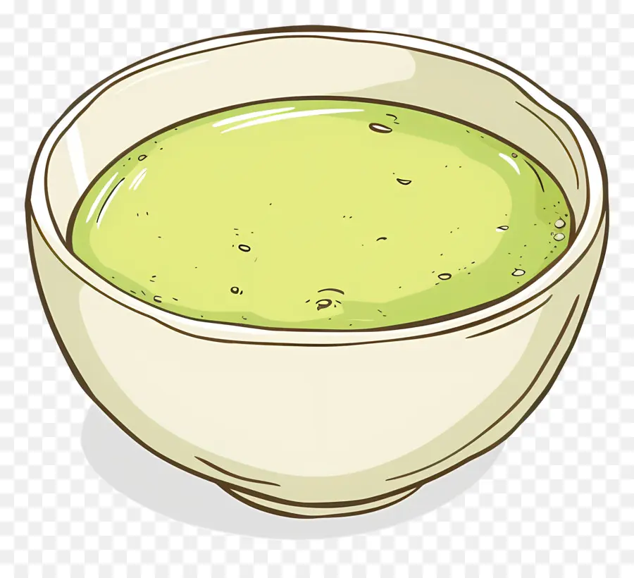 Sopa Verde，O Chá Verde PNG