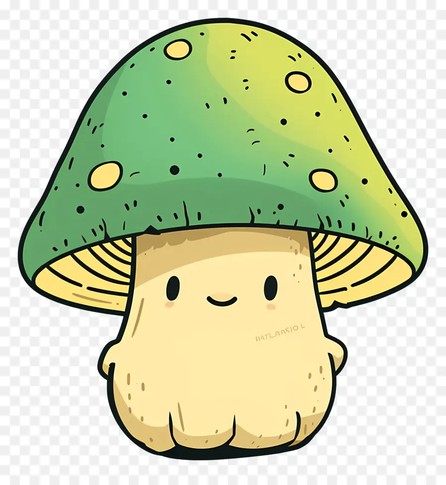 Cartoon Cogumelo，Bonito PNG