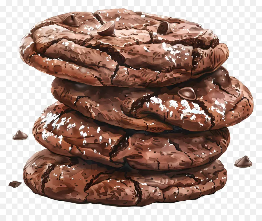 Cookies De Chocolate，Chocolate Chip Cookies PNG