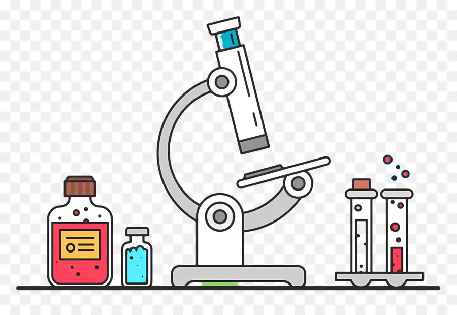 Laboratório Médico，Microscópio PNG