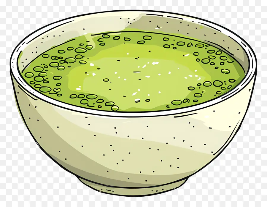 Sopa Verde，O Chá Verde PNG