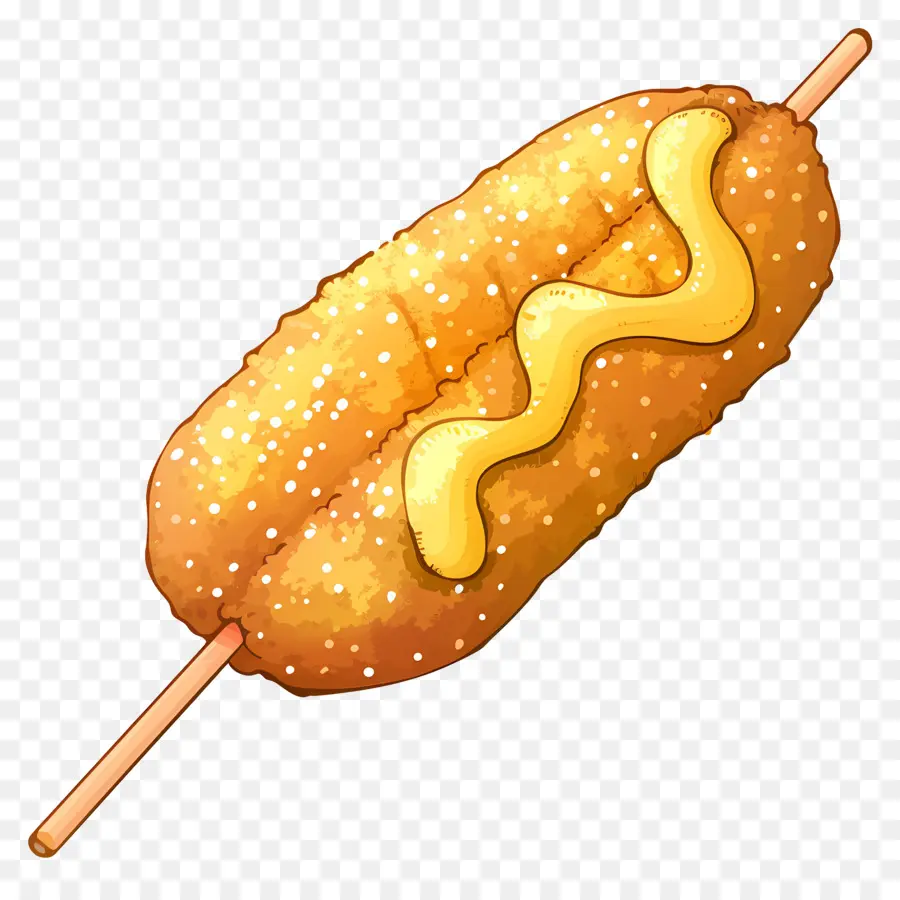 Corndog，Cachorro Quente PNG