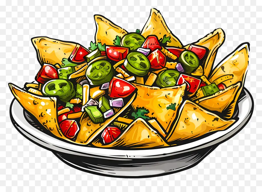 Nachos，Fichas PNG