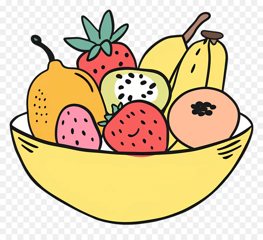 Tigela De Frutas，Frutas PNG