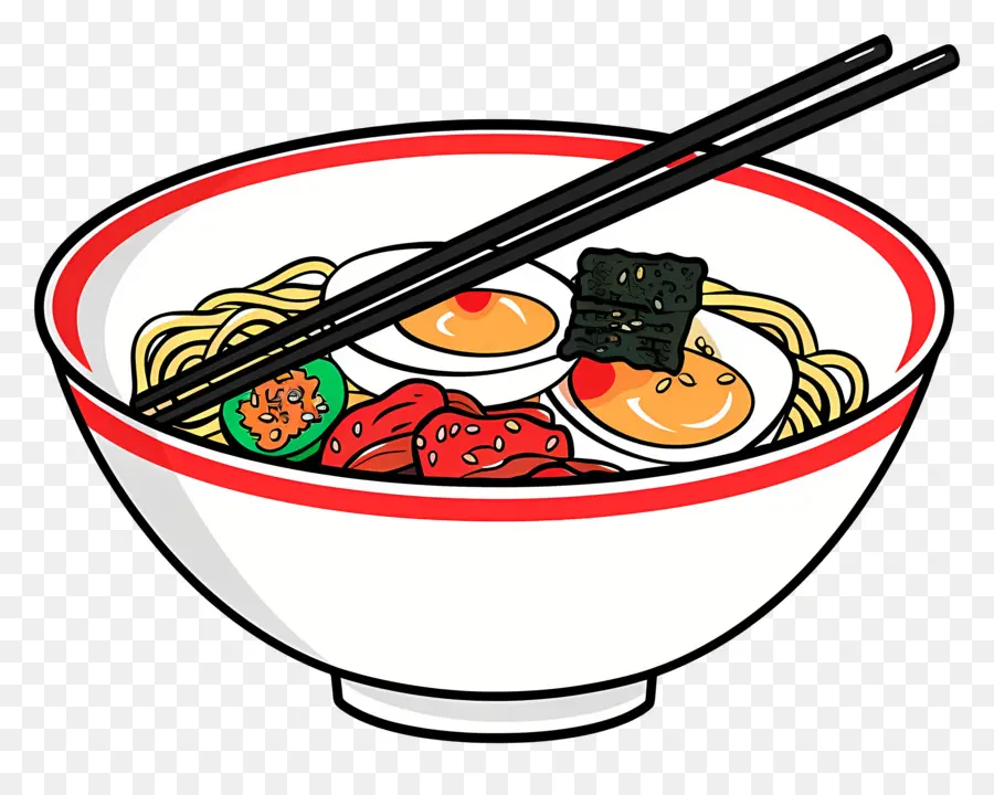 Tigela De Ramen，Macarrão PNG