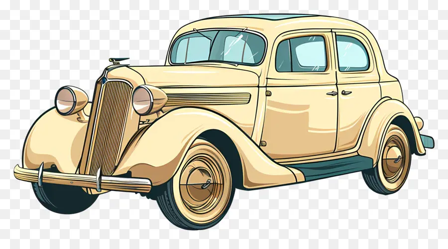 Carros Antigos，Cartoon Carro PNG