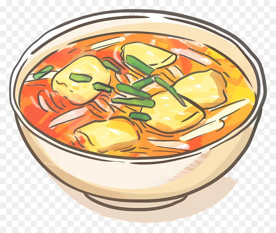 Tteokbokki Brega，Sopa Caseira PNG