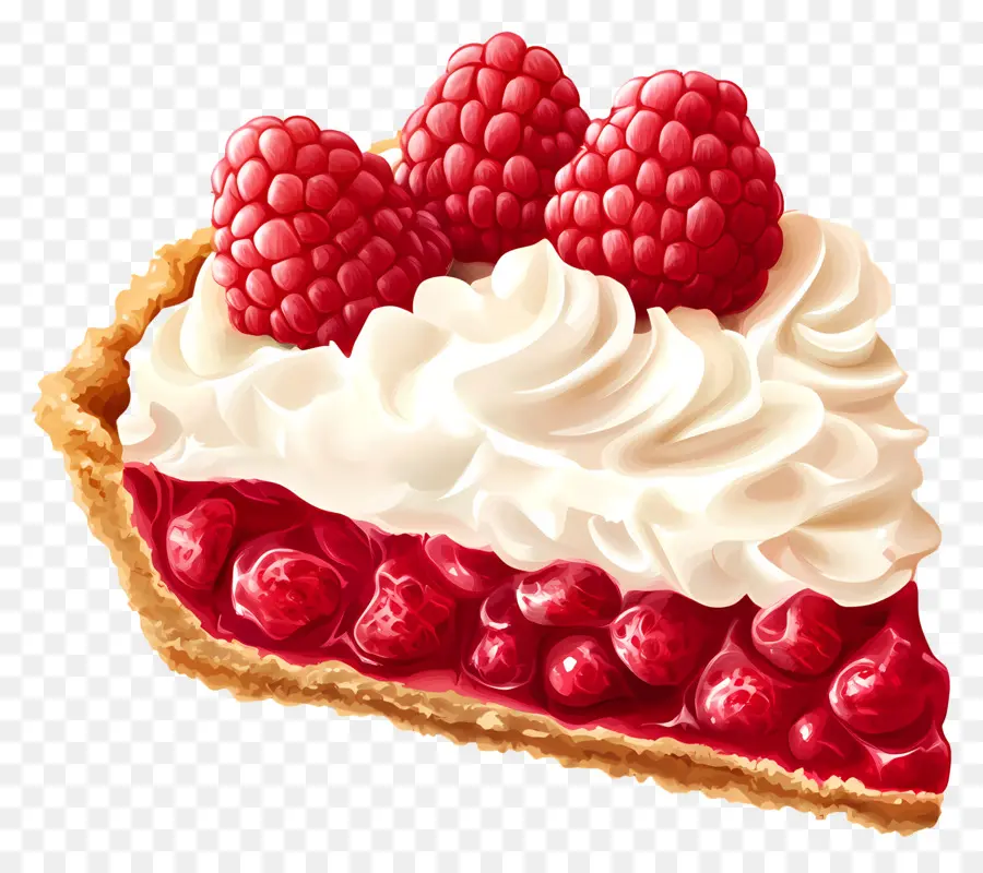 Torta De Framboesa，Sobremesa PNG