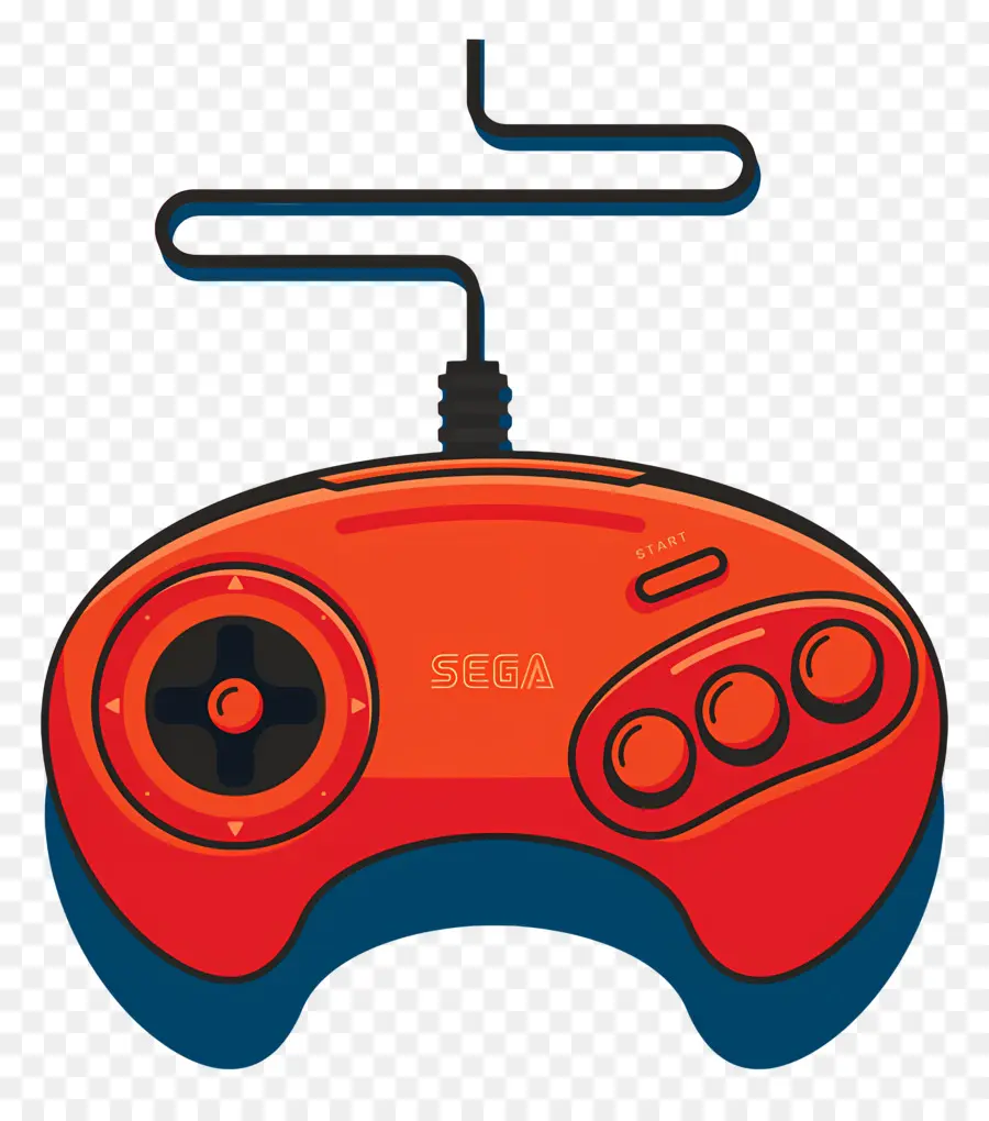 Sega Mega Drive，Vídeo Controlador De Jogo PNG