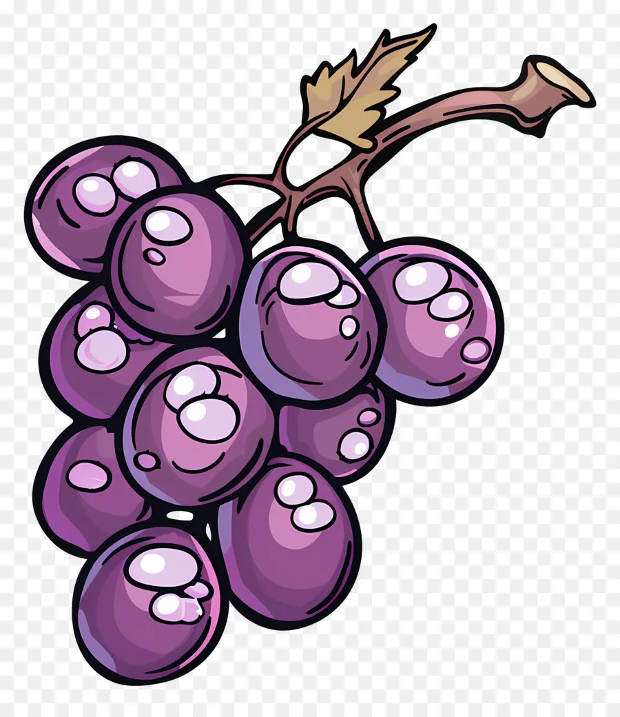 Uvas，Roxo PNG