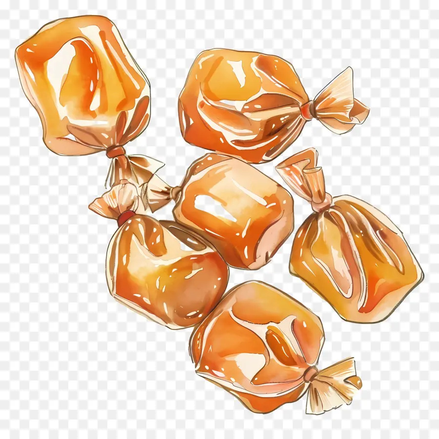 Doces De Caramelo，Doces PNG