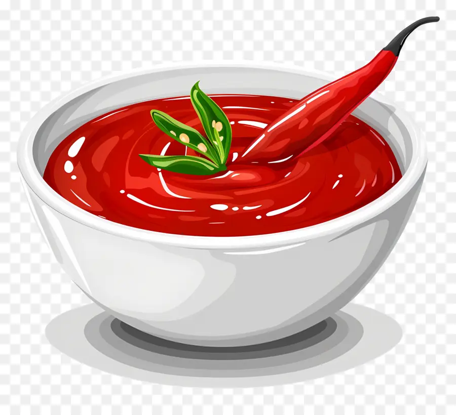 Tigela De Salsa，Pimentão PNG