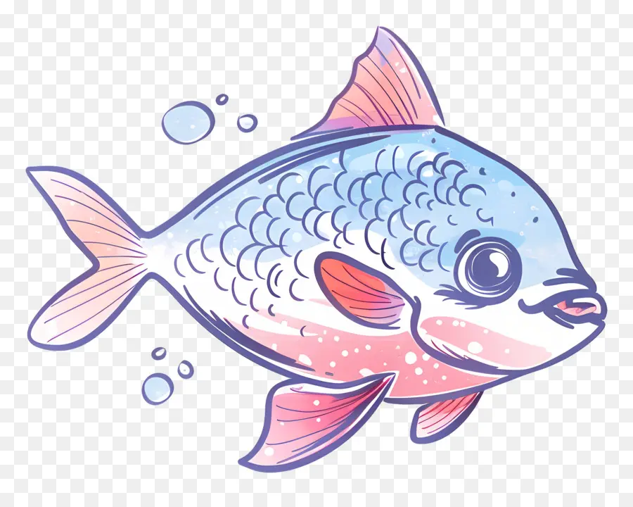 Peixe，Cor De Rosa Peixe PNG