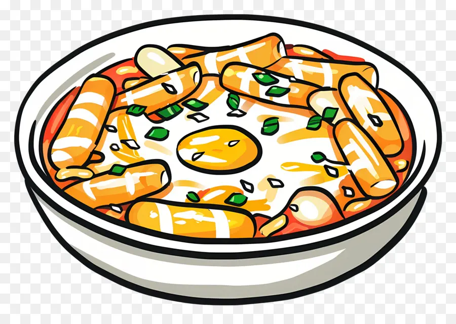 Tteokbokki，Coreano PNG