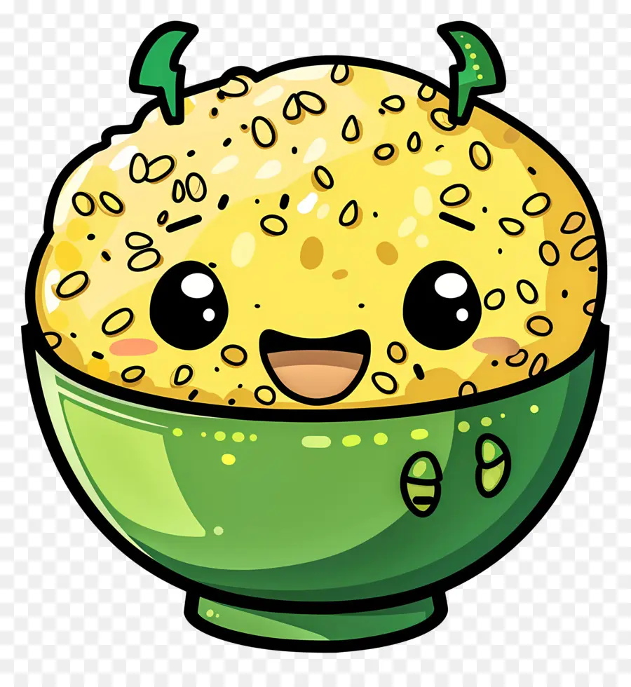 Arroz Frito De Desenho Animado，Cartoon Tigela PNG