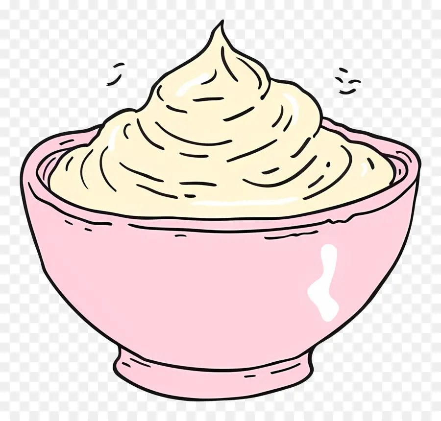 Tigela De Creme，Laticínio PNG