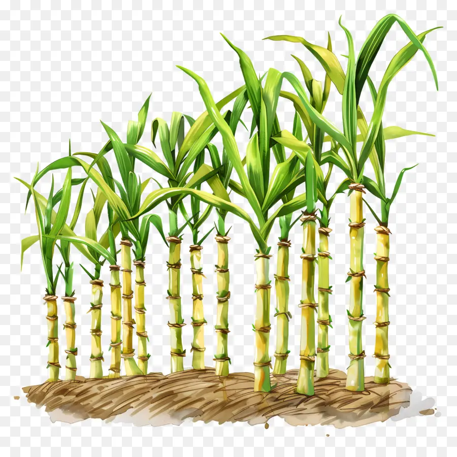 Sugarcane，Milho PNG