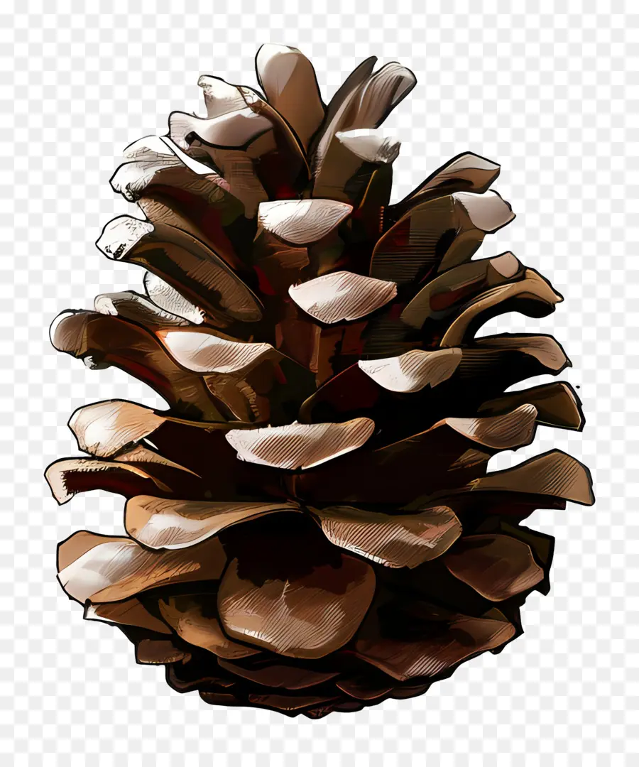 Pinecone，Arvores Coníferas PNG