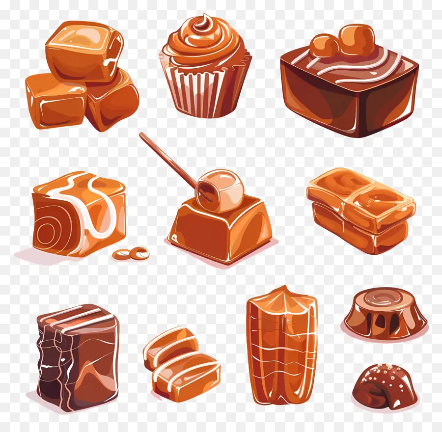 Chocolates Variados，Doces PNG