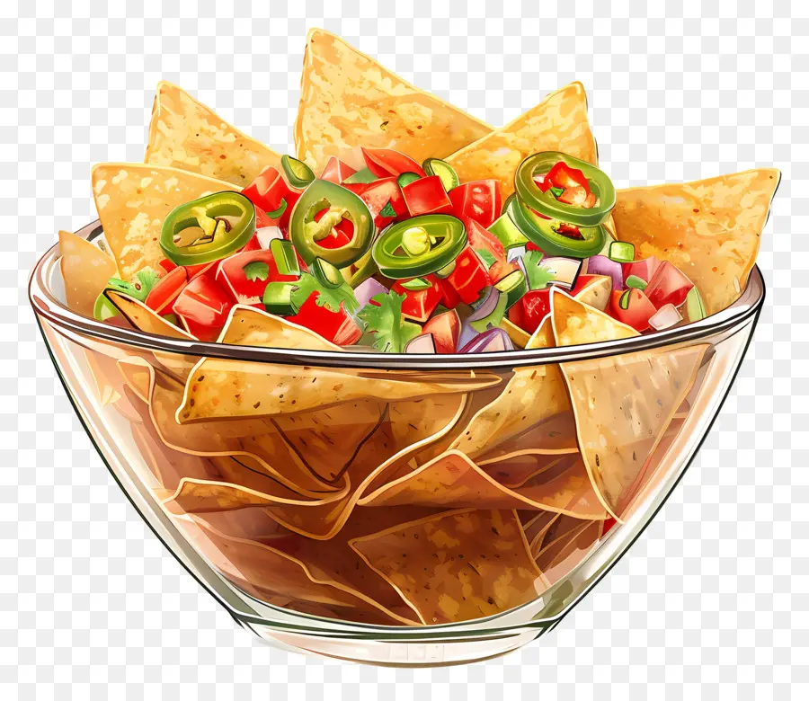 Tigela De Nachos，Nacho Chips PNG