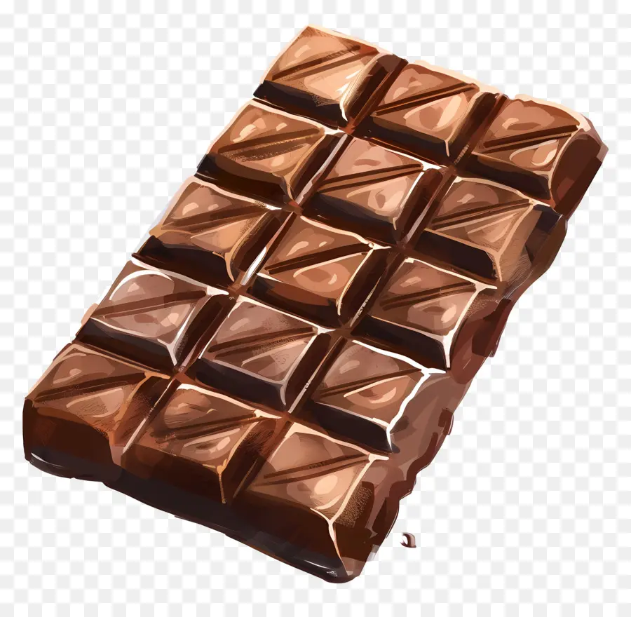 Barra De Chocolate，Doce PNG