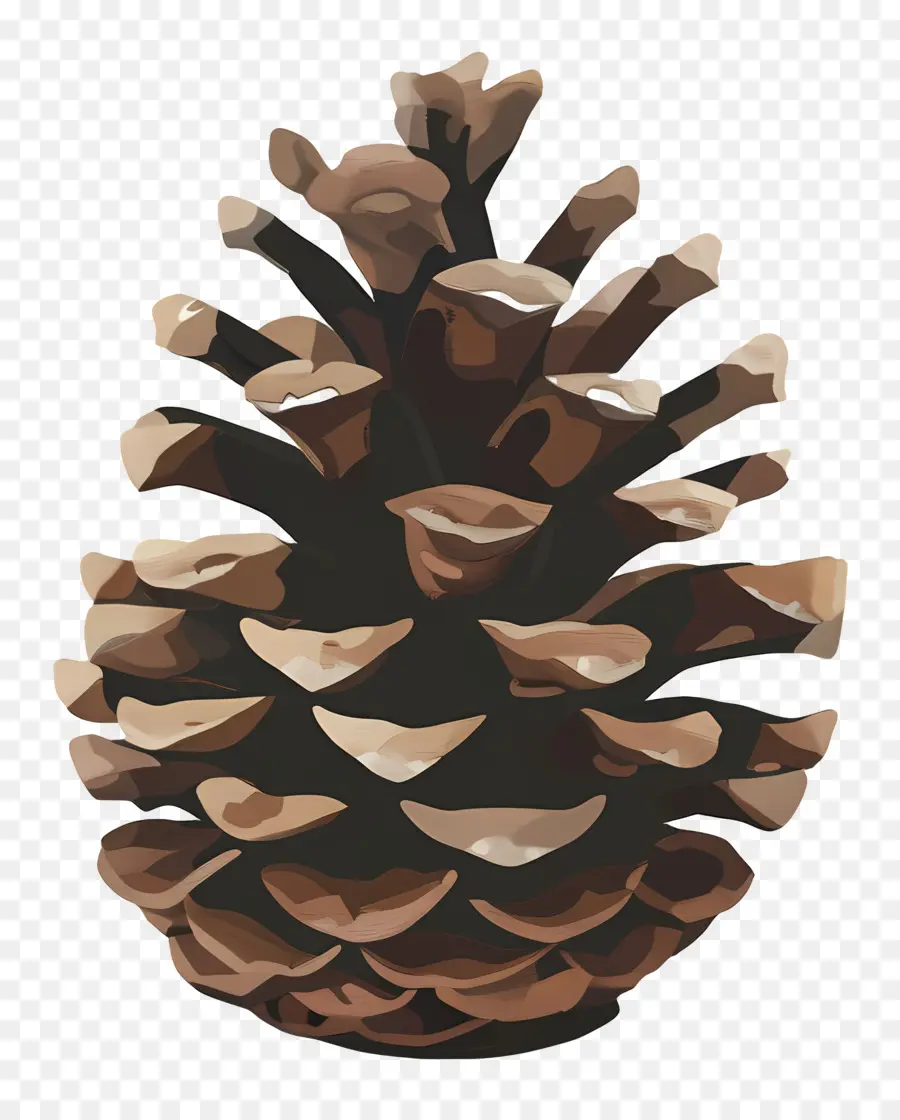 Pinecone，Pinha PNG