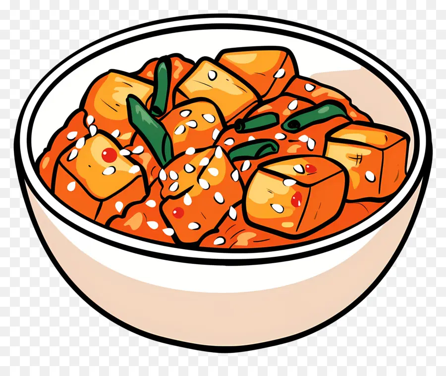 Tofu，Tigela PNG