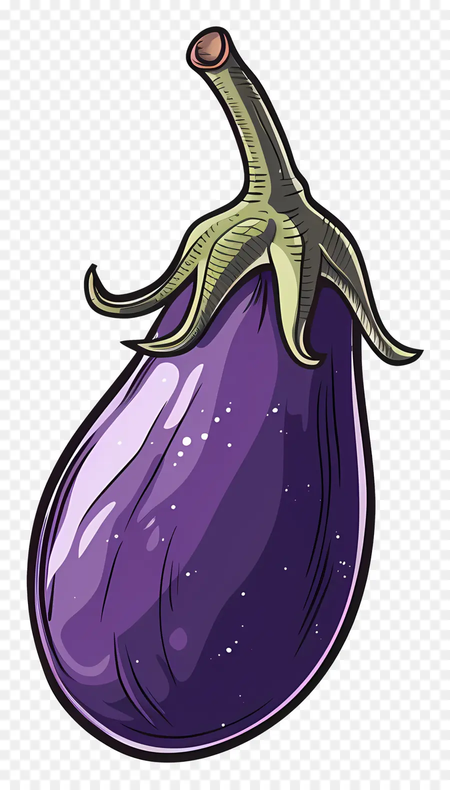 Berinjela，Roxo PNG