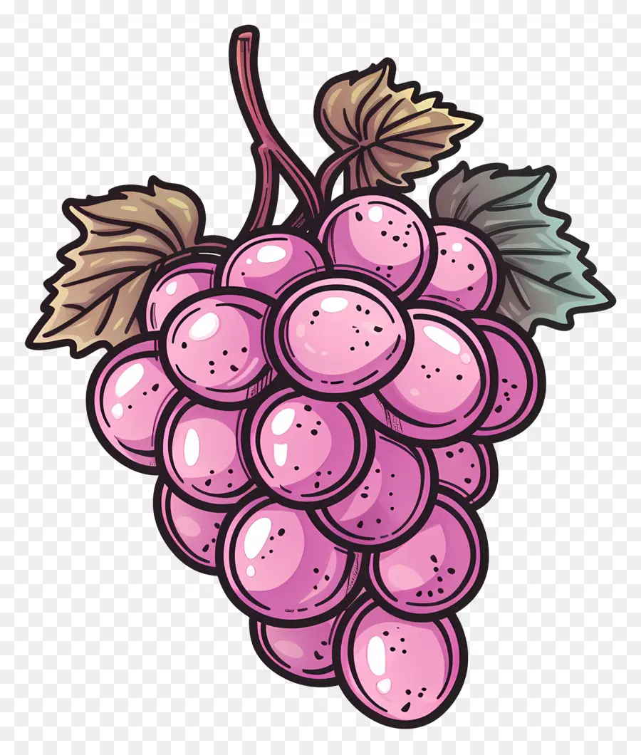 Uvas，Uvas Cor De Rosa PNG