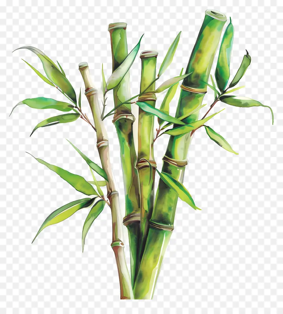 Bambu，Pintura PNG