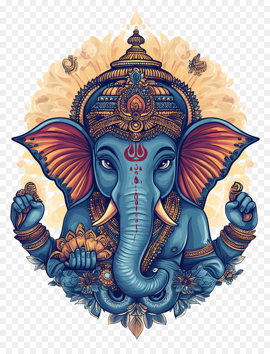 Ganesh Chaturthi，Deidade Indiana PNG