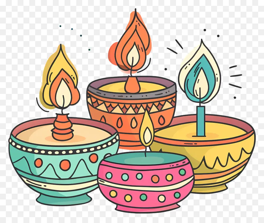 Velas Decorativas，Chamas PNG