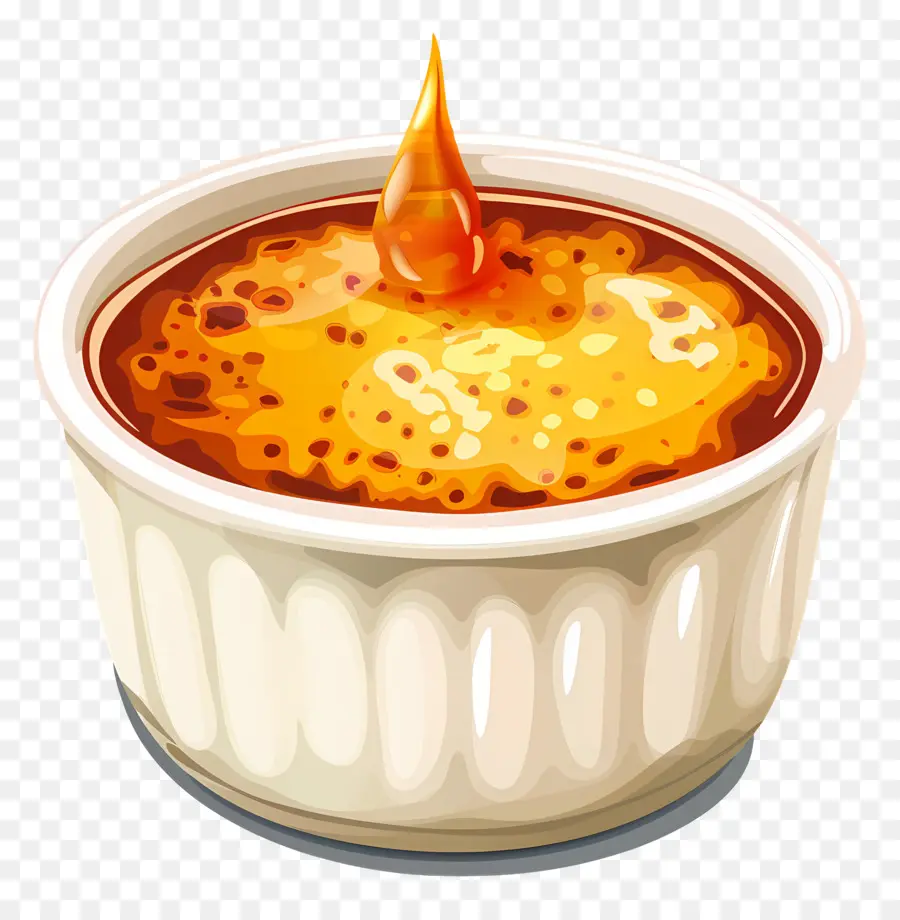 Creme Brûlée，Sobremesa PNG