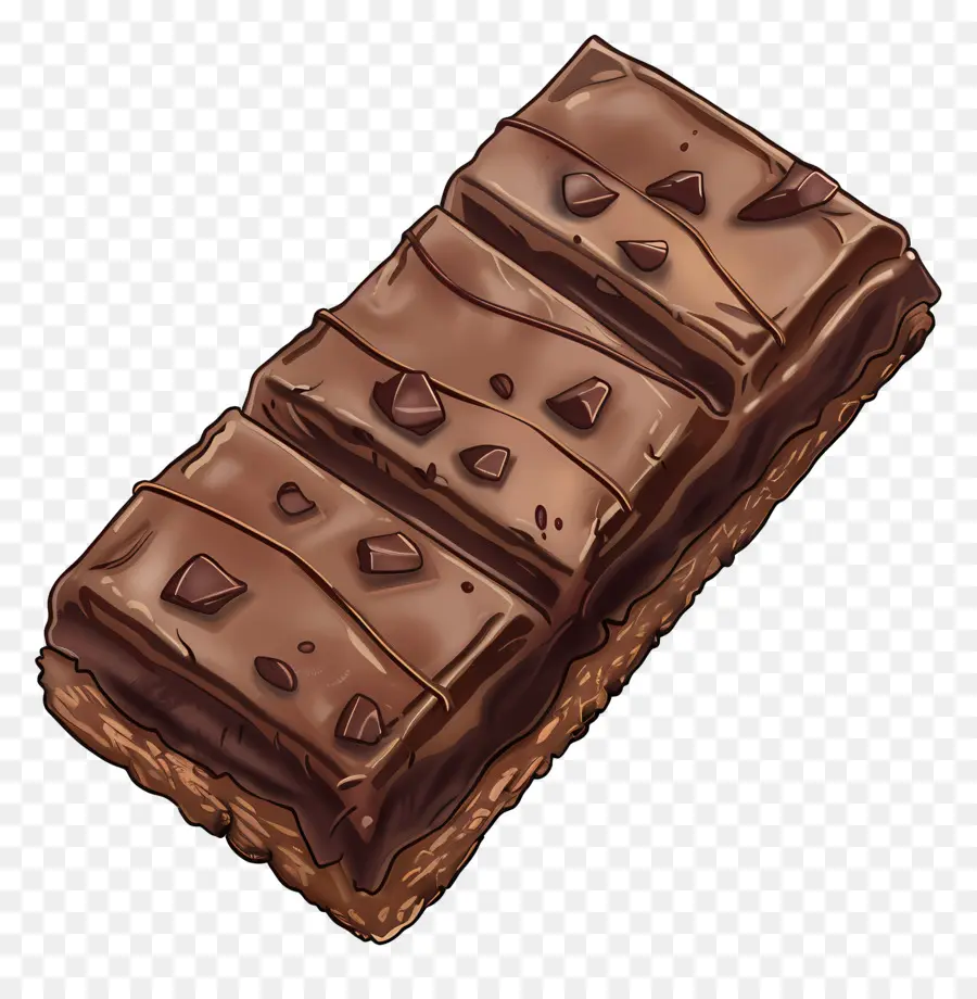 Barra De Chocolate，Chocolate Escuro PNG