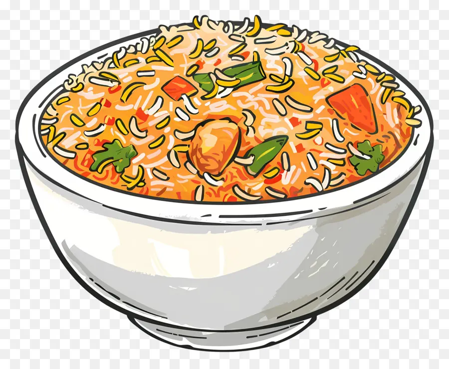 Biryani，A Culinária Indiana PNG