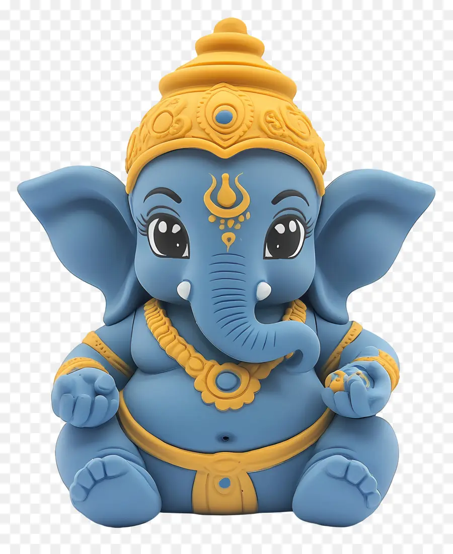 Elefante Azul，Ganesha PNG