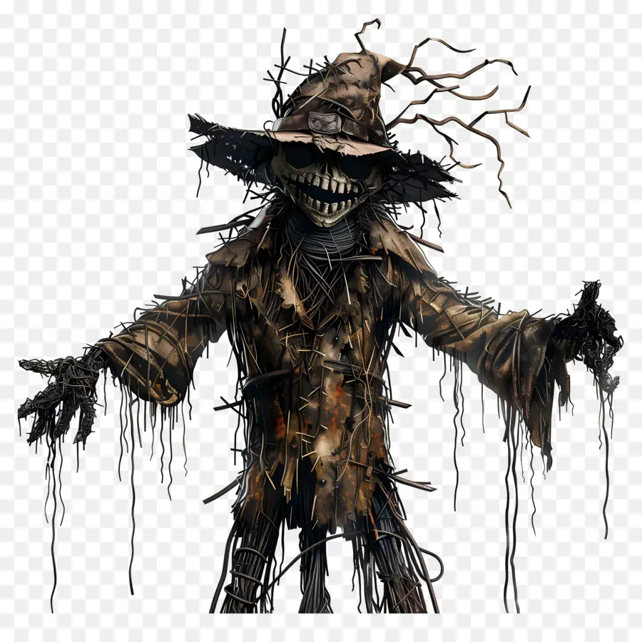 Scarecrow Assustador，Espantalho PNG