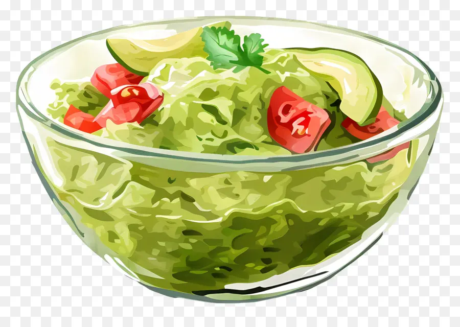 Tigela De Guacamole，Guacamole PNG