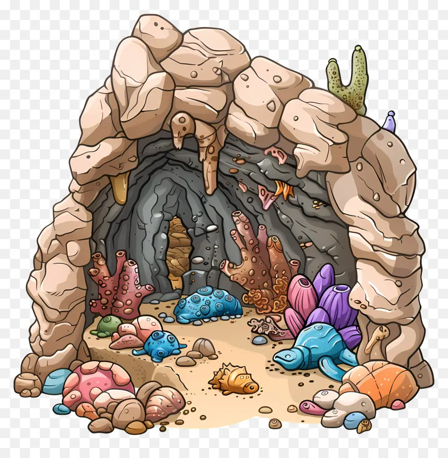 Caverna De Pedra，Caverna Subaquática PNG