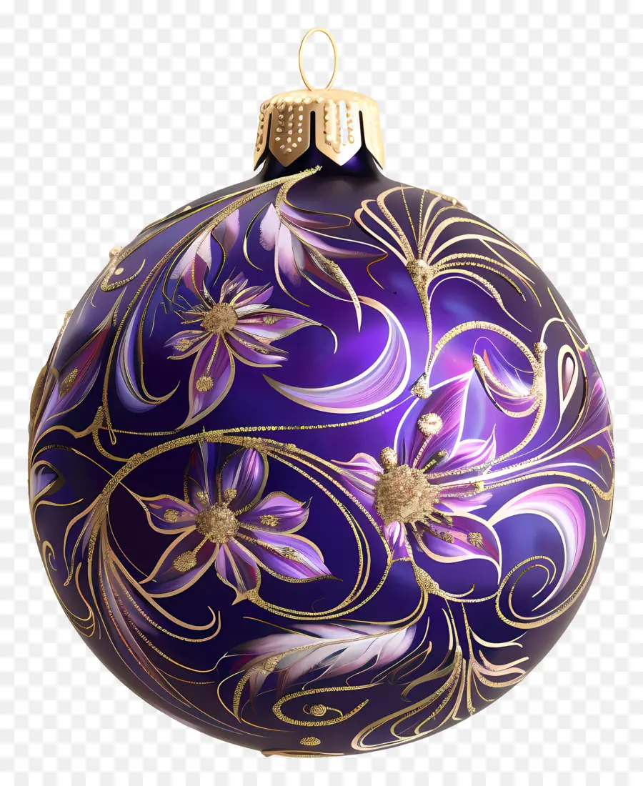 Enfeite De Natal，Ornamento Azul PNG