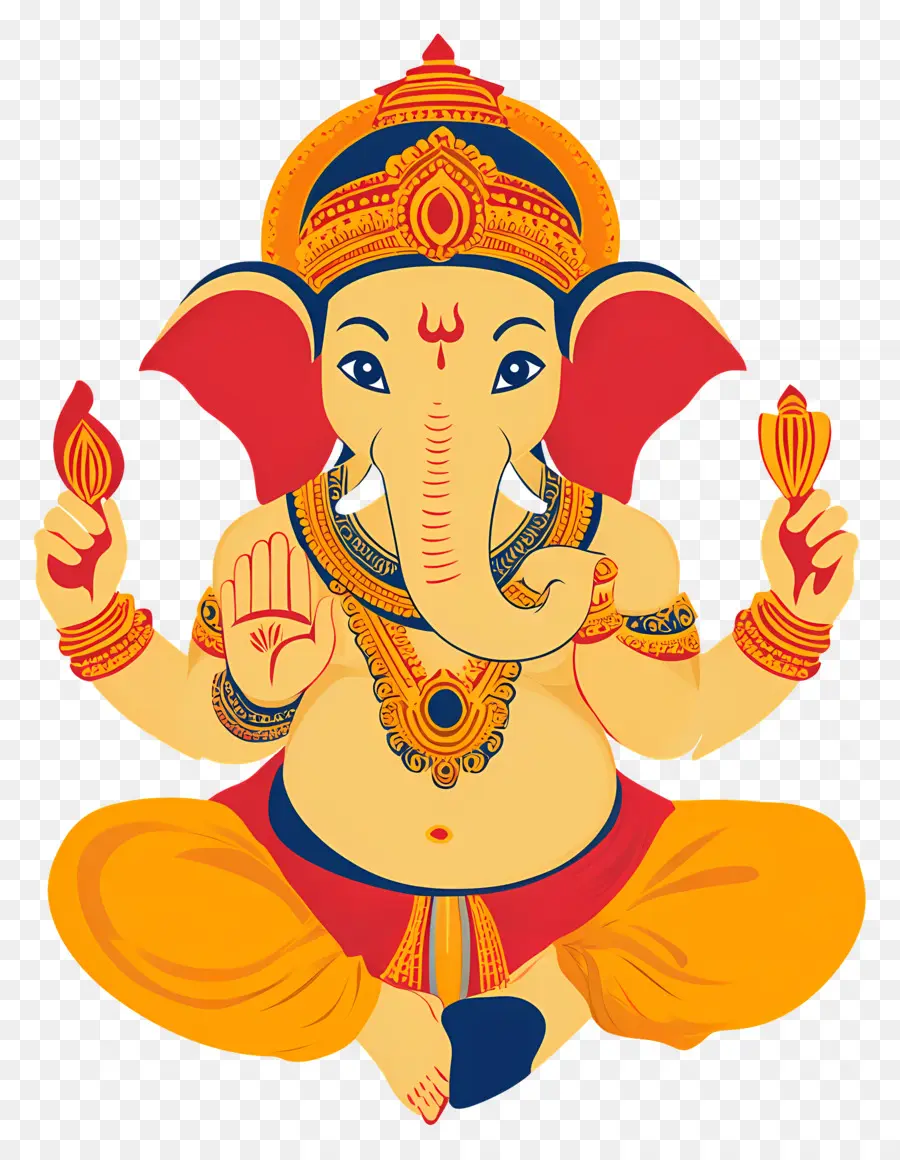 Ganesh Chaturthi，Senhor Ganesha PNG